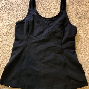 ❗️SOLD LOCALLY❗️Black lululemon tank top